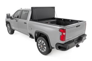 Chevrolet Silverado 2500HD Hard Tri-Fold Flip Up Bed Cover - Rough Country - '20-'24